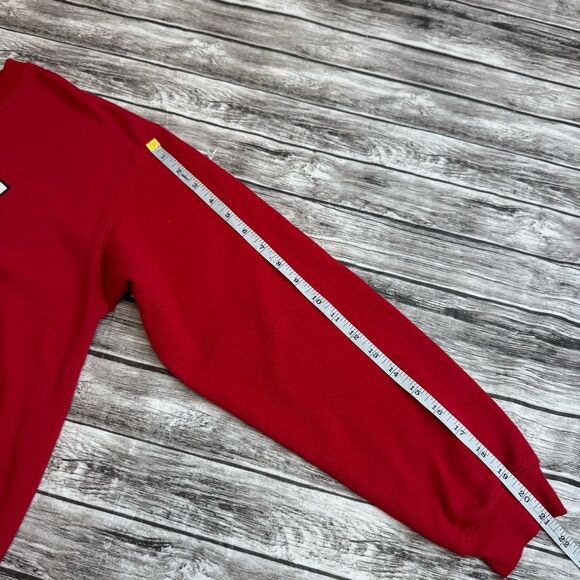 Disney Micky and Friends Women's Red Pullover Sweatshirt M Med Medium 7-9 Crew - Picture 11 of 13